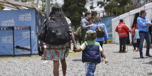 Un total de 130 familias conformadas por 423 personas de la comunidad embera, que se encuentran en Bogotá, retornarán a sus territorios esté miércoles