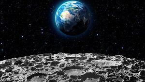El agua en la Luna podría usarse como recurso para futuras misiones tripuladas. Foto: GETTY vía BBC.