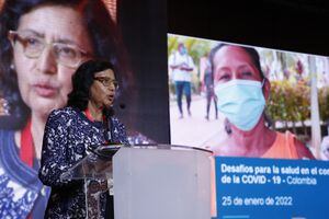Gina Tambini, representante para Colombia de la Organización Panamericana de la Salud