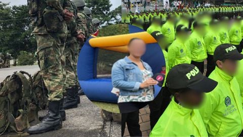 Policías y militares, víctimas de presunta estafa en Medellín.