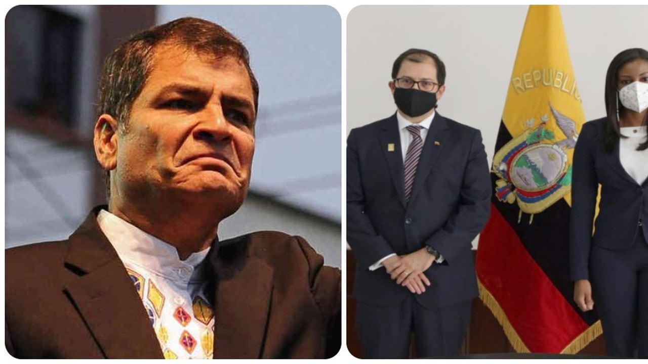 Rafael Correa y fiscal