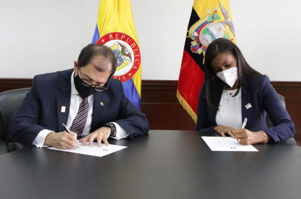 Reunión de fiscales de Colombia y Ecuador