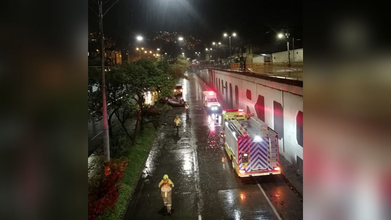 Conductor atropelló a cuatro habitantes de calle y le produjo la muerte a uno en Medellín