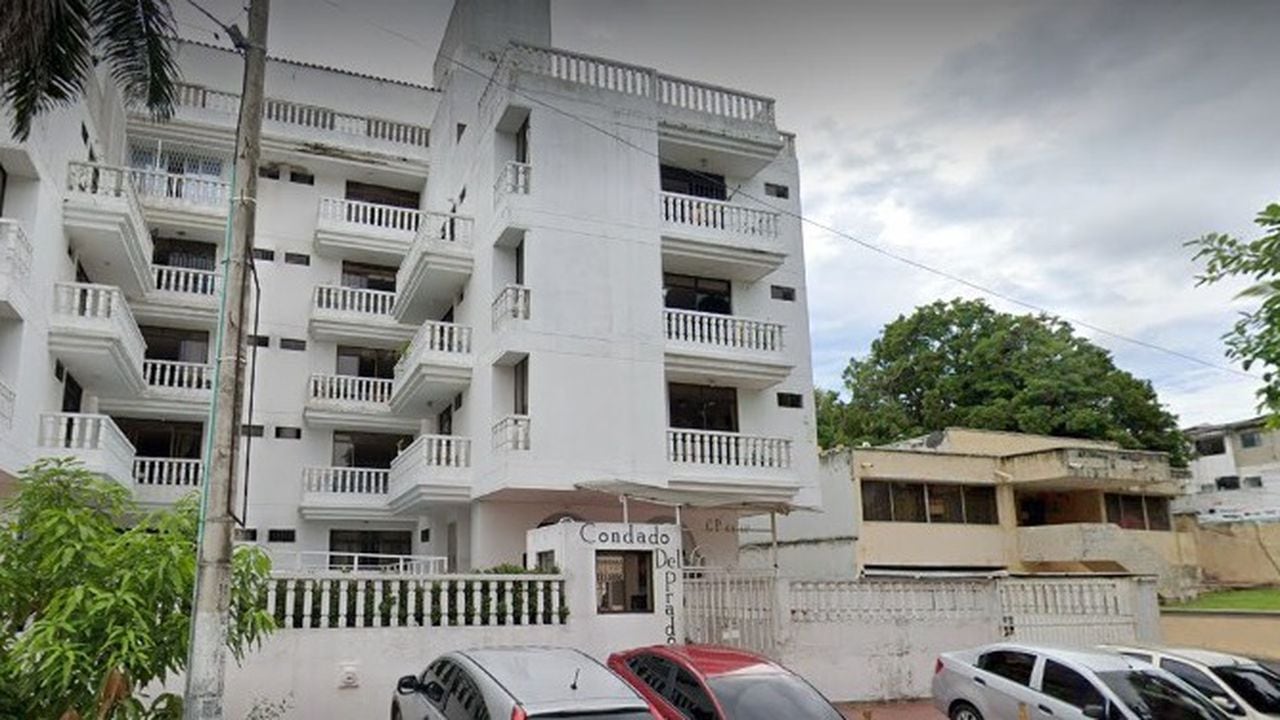 Edificio Condado del Prado en Barranquilla. Foto: Google Maps.
