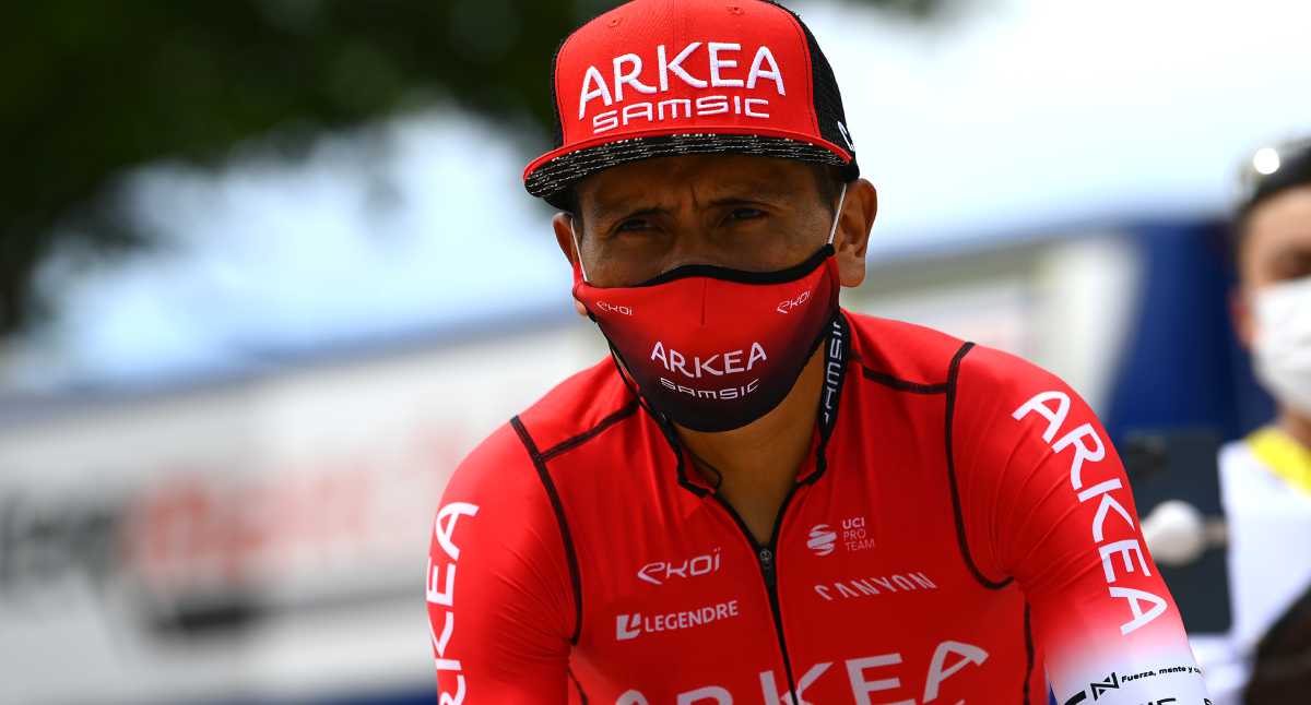 Nairo Quintana après avoir terminé dans le top 10 du Tour de France 2022