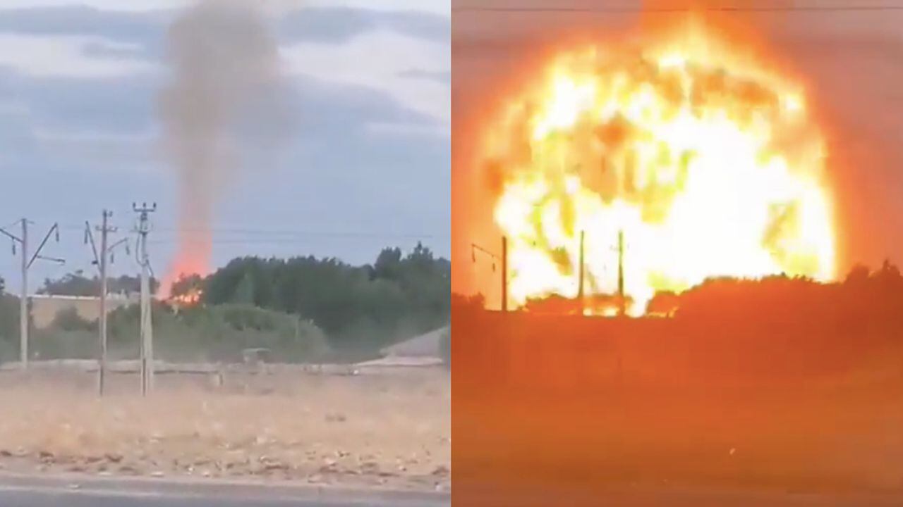 Explosión en Kazajistán