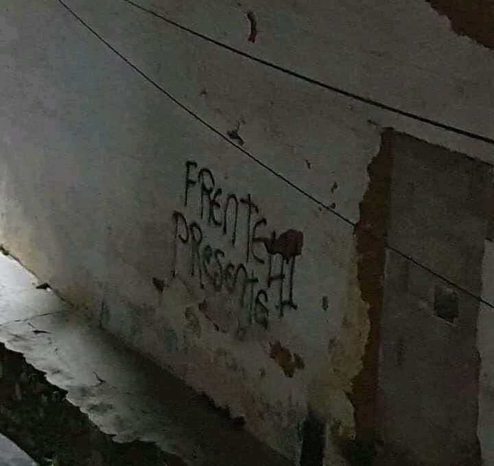 Grafitis en Río de Oro, Cesar