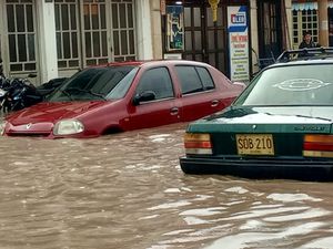 Emergencia por lluvias en Cundinamarca.