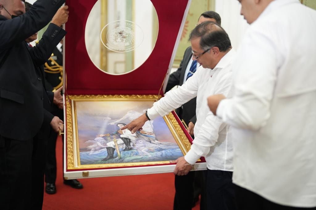 Regalo de Nicolás Maduro al presidente Gustavo Petro