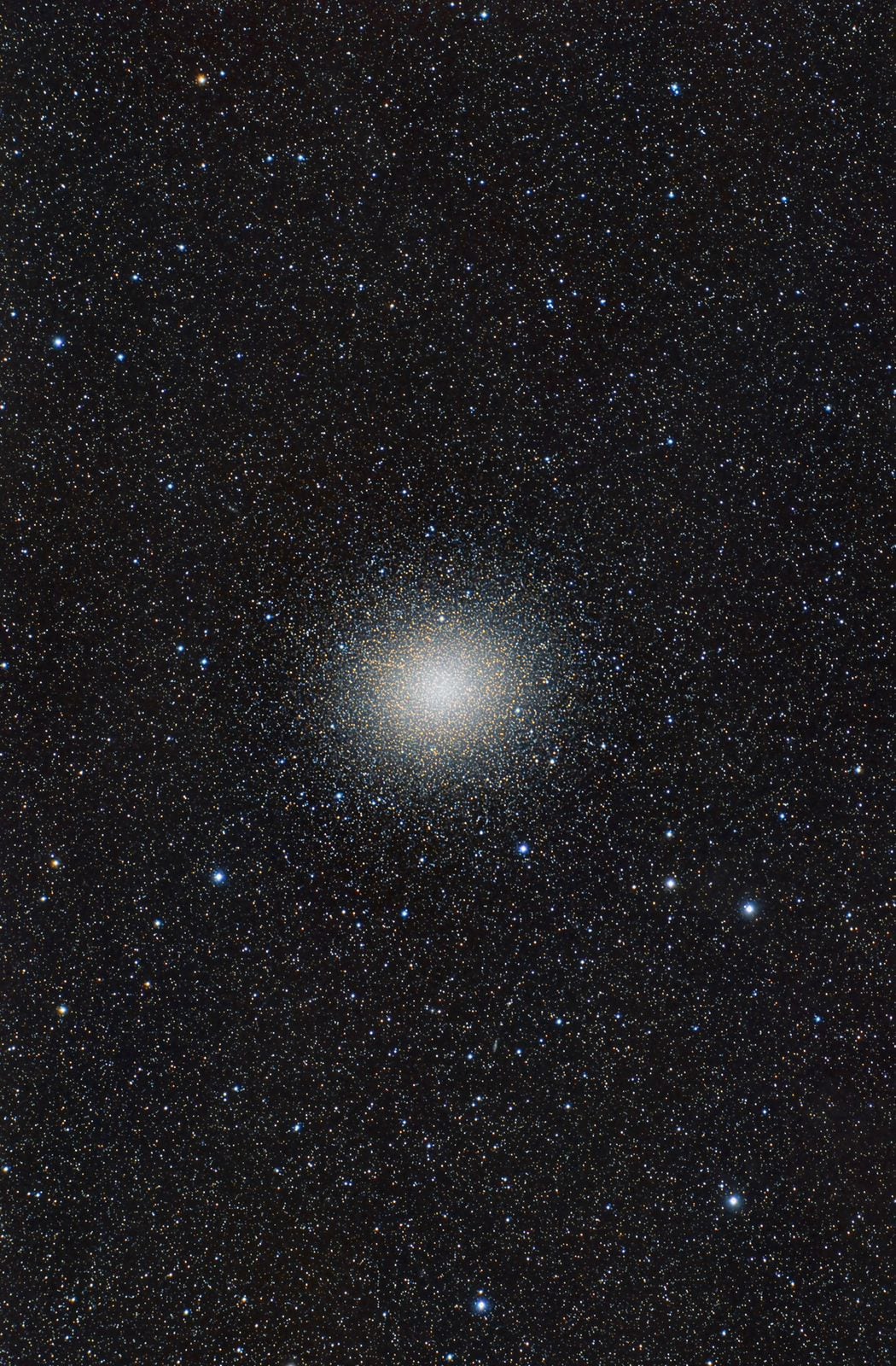 Fotografía de Omega Centauri, cúmulo globular de la Vía Láctea.