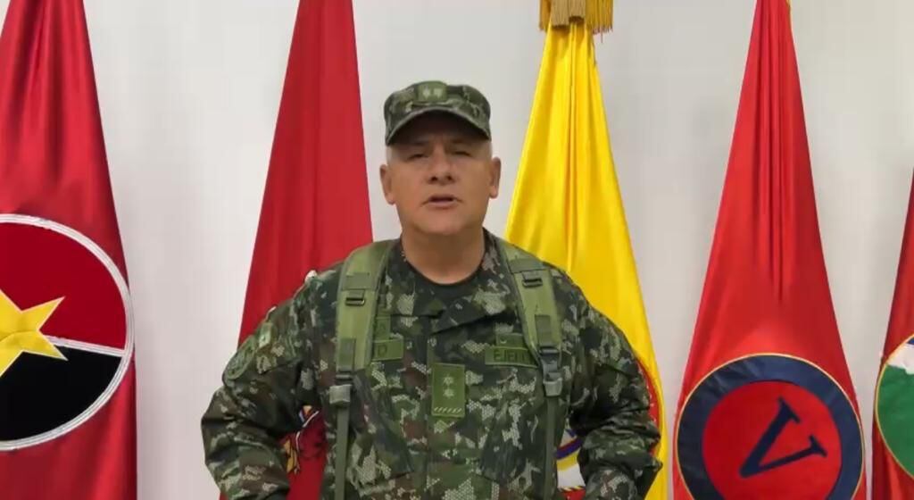 General José Soto Sánchez, comandante de la Quinta División del Ejército, a cargo de la operación de rescate de tres secuestrados en el Meta.