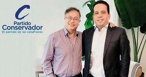  El presidente del Partido Conservador, Carlos Trujillo, ha sido clave para el presidente Petro.  