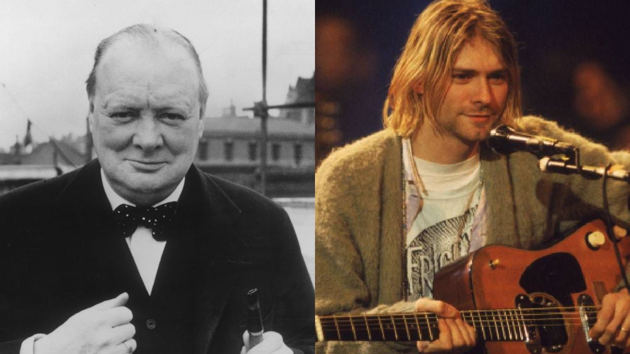 Winston Churchill, Kurt Cobain