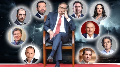 La debacle de Gustavo Petro estaría siendo aprovechada por algunas figuras políticas con miras a las elecciones de 2026. Gráfico El País