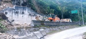 Reanudan los trabajos para habilitar la vía entre Bogotá y Villavicencio