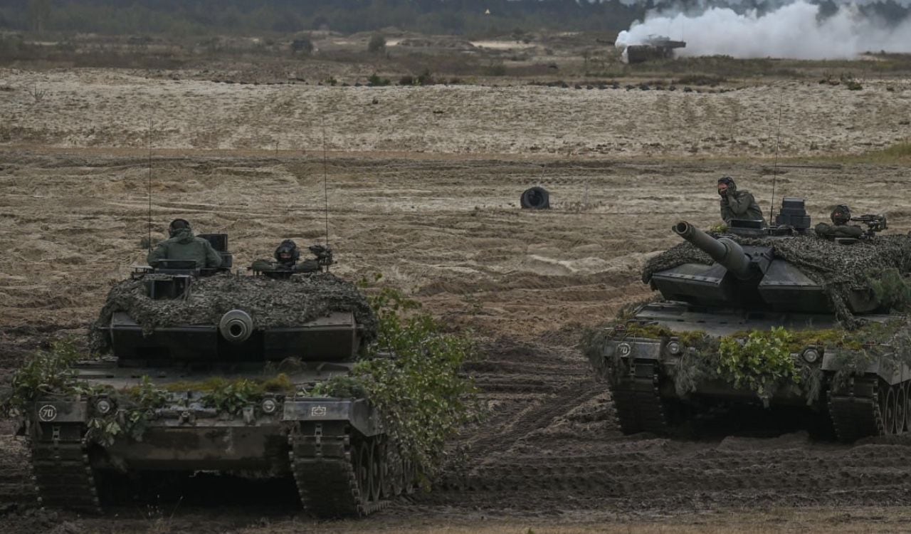 Los tanques Leopard han sido donados por varios aliados de Occidente a Ucrania (Foto de referencia)