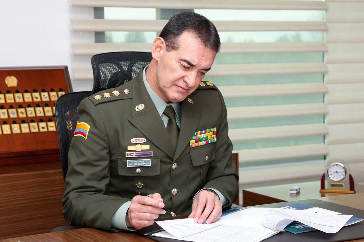 General William Salamanca, director de la Policía Nacional.