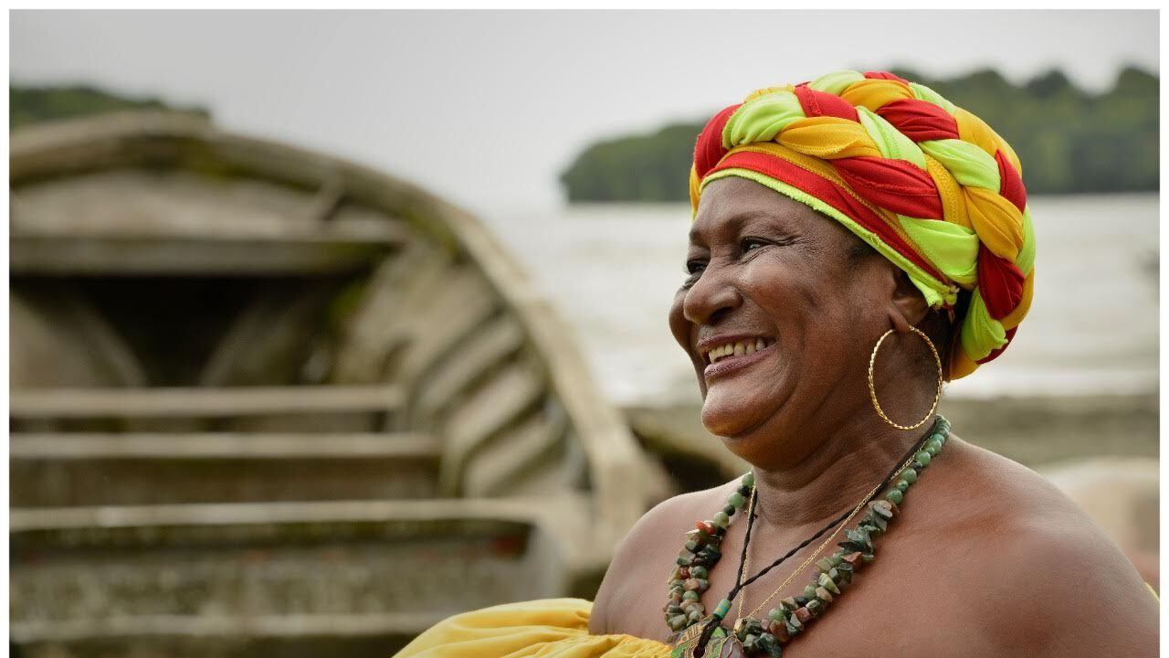 La maestra Marina Gamboa lleva más de treinta años impulsando el patrimonio cultural del Pacífico sur colombiano.