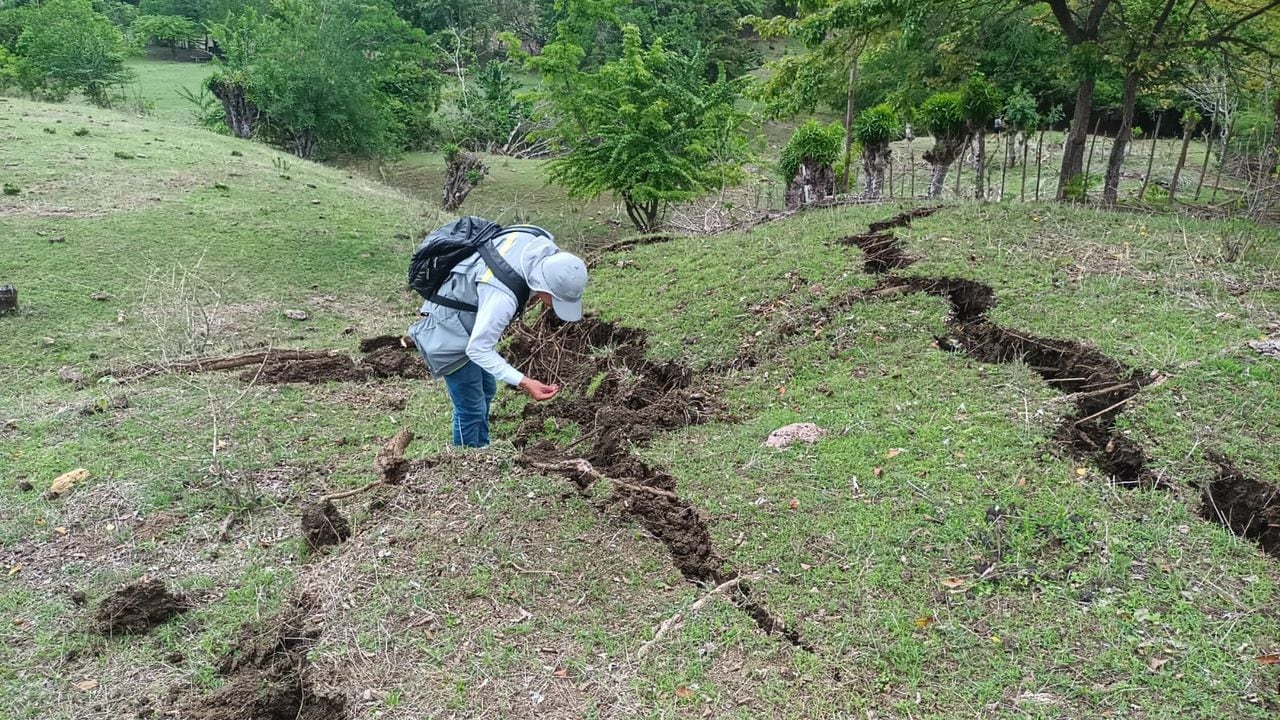 El Servicio Geológico Colombia está en la zona haciendo estudios que próximamente revelaran