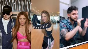 Shakira no solo avaló la versión merengue, también se la bailó. Fotos: Instagram @shakira.