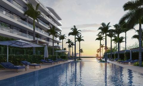 El nuevo condominio tiene vista al Mar Caribe por su ubicación privilegiada.