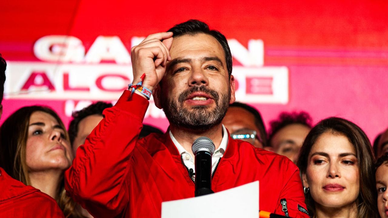 Carlos Fernando Galán, alcalde de Bogotá. (Photo by Sebastian Barros/NurPhoto via Getty Images)
