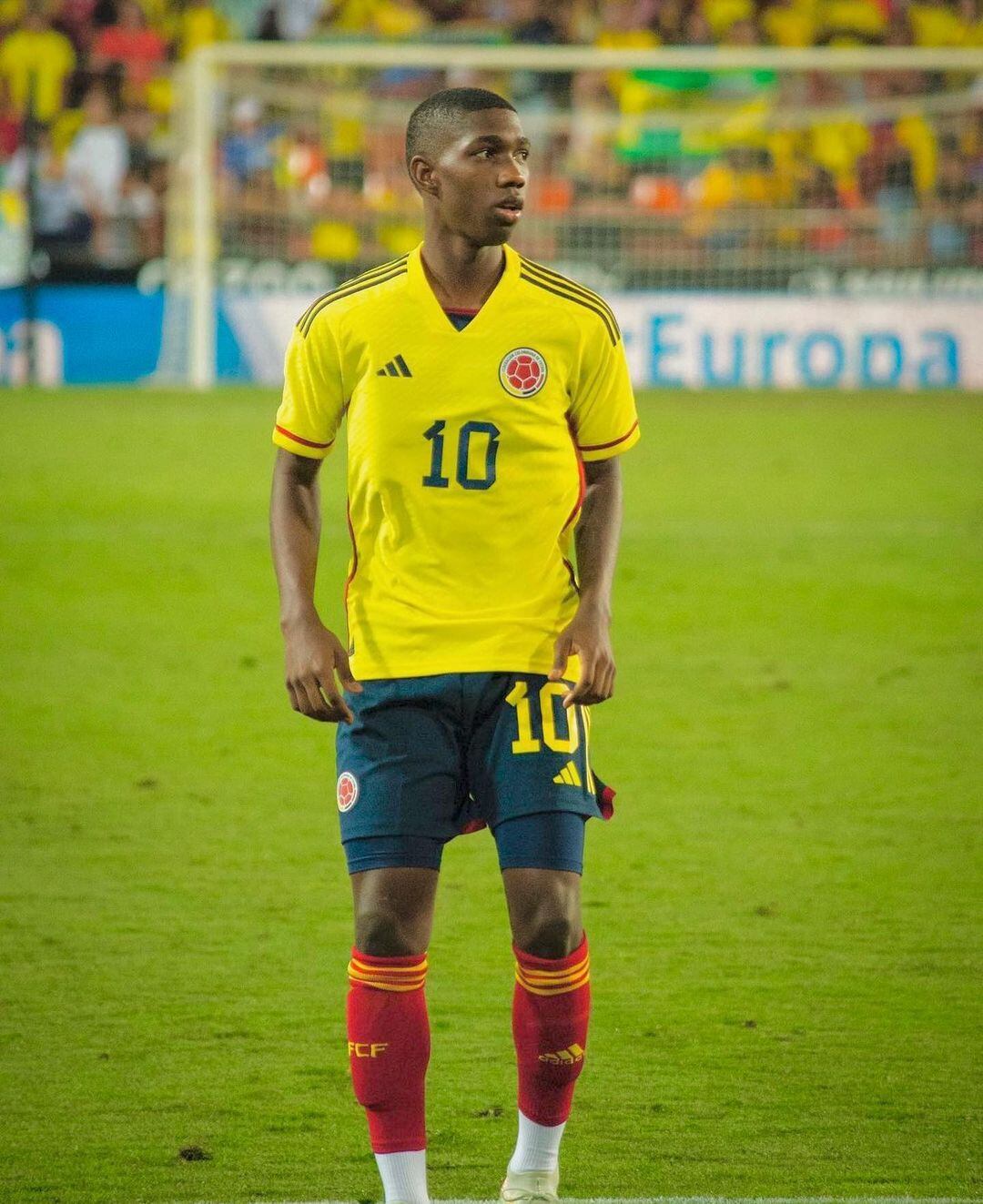 Yáser Asprilla es uno de los futbolistas colombianos con mejor proyección a futuro.
