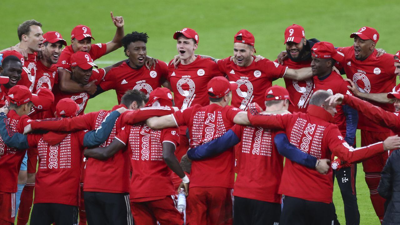 Bayern Múnich, campeón por novena vez consecutiva en Alemania