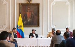 Presidente Gustavo Petro reunión Casa de Nariño nuevo modelo de salud para docentes