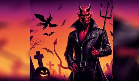 Algunas personas creen que la noche de Halloween es una celebración relacionada con el Diablo.