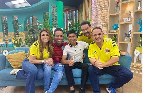 Nairo Quintana estuvo en 'Buen día, Colombia'