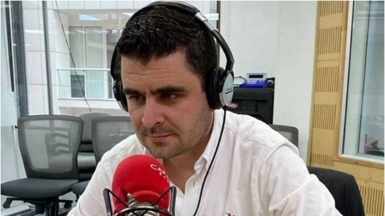 Juan Felipe Cadavid, periodista deportivo de Caracol Radio y Win