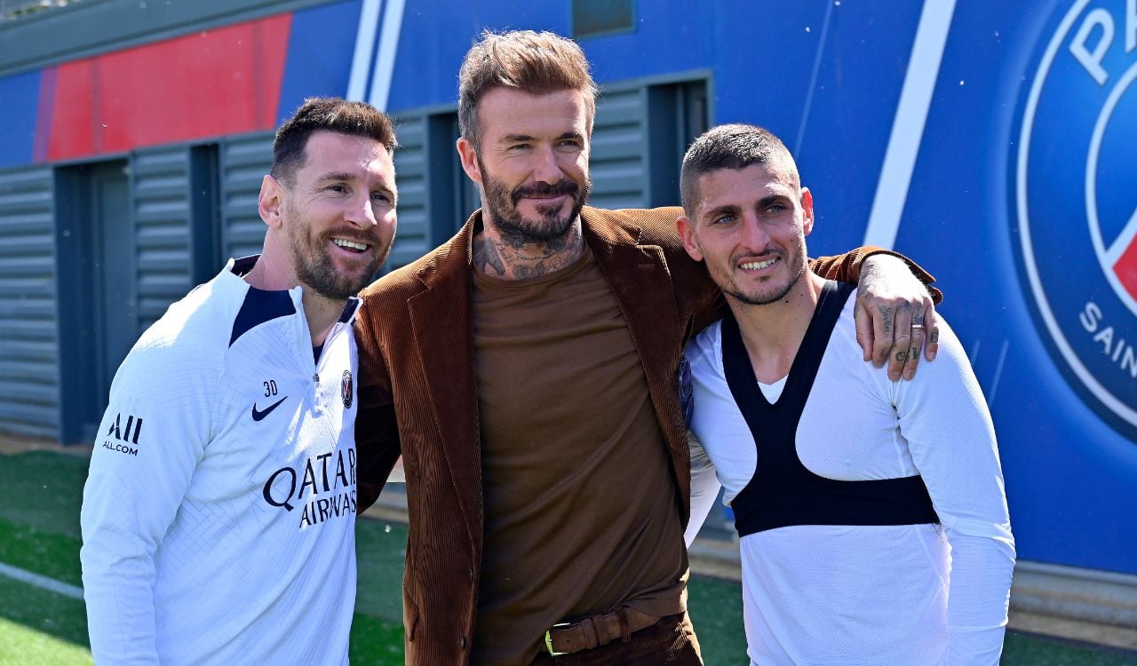 David Beckham es uno de los directivos del Inter de Miami que sueña con llevar a Messi a la MLS.