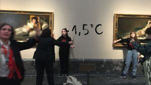 Activistas ecológicas se pegan al marco de los cuadros de 'Las Majas' de Goya en el Museo del Prado
FUTURO VEGETAL
05/11/2022