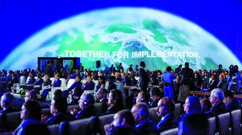 La COP27 fue celebrada en Egipto.