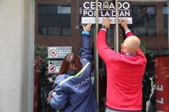 La DIAN cerró el Outlet Adidas en Bogotá