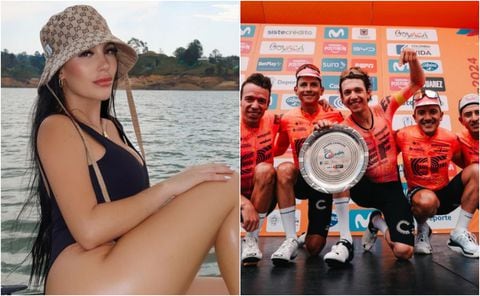 Ella es la colombiana que tiene enamorado a una estrella del Giro de Italia.