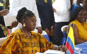 Vicepresidenta Francia Márquez en el municipio de Timbiquí Cauca