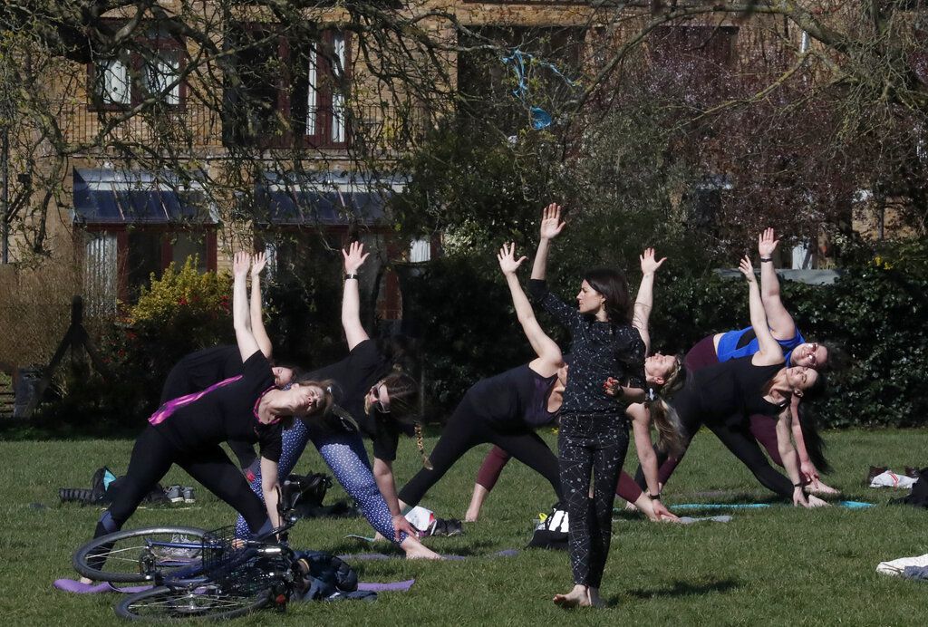 Yoga, ejercicio, Londres
