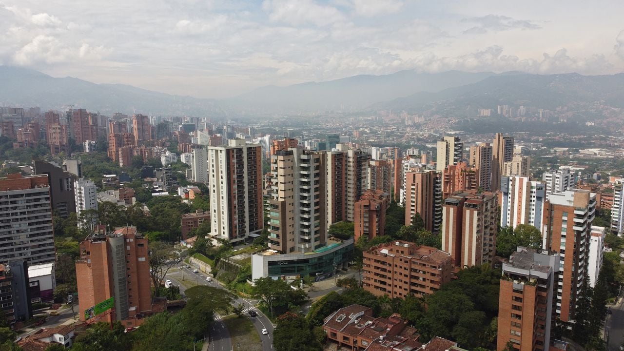 Panorámica de Medellín El Poblado 
Medellín octubre 12 del 2022
Foto Guillermo Torres / Semana