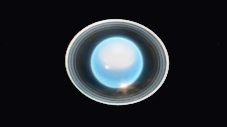Fotografía de Urano. (NASA)