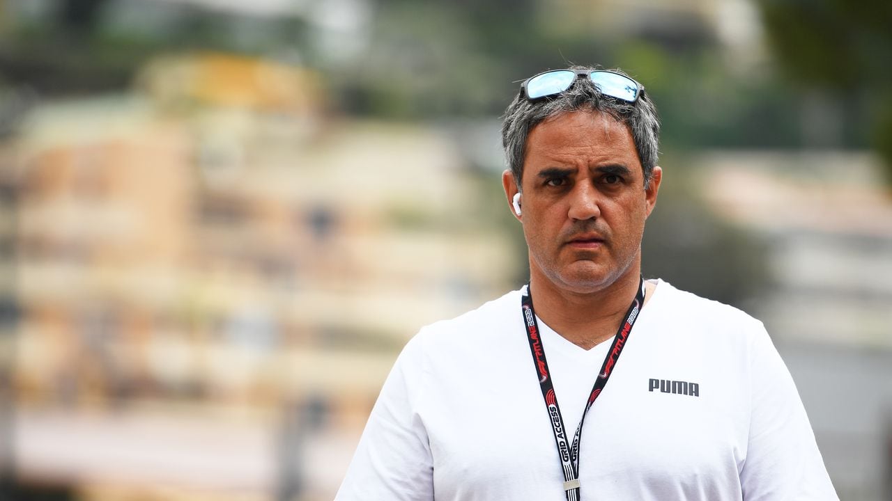MONTE-CARLO, MONACO - MAY 25: Juan Pablo Montoya walks in the Paddock during practice ahead of Round 4:Monte Carlo of the Formula 3 Championship at Circuit de Monaco on May 25, 2023 in Monte-Carlo, Monaco. (Photo by Rudy Carezzevoli - Formula 1/Formula Motorsport Limited via Getty Images)