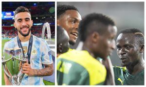 Nico González en Argentina y Sadio Mané en Senegal son bajas para Argentina