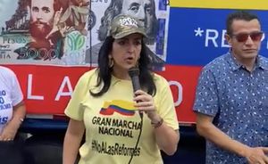 La Senadora del Centro Democrático, María Fernanda Cabal se fue lanza en ristre contra el progresismo.