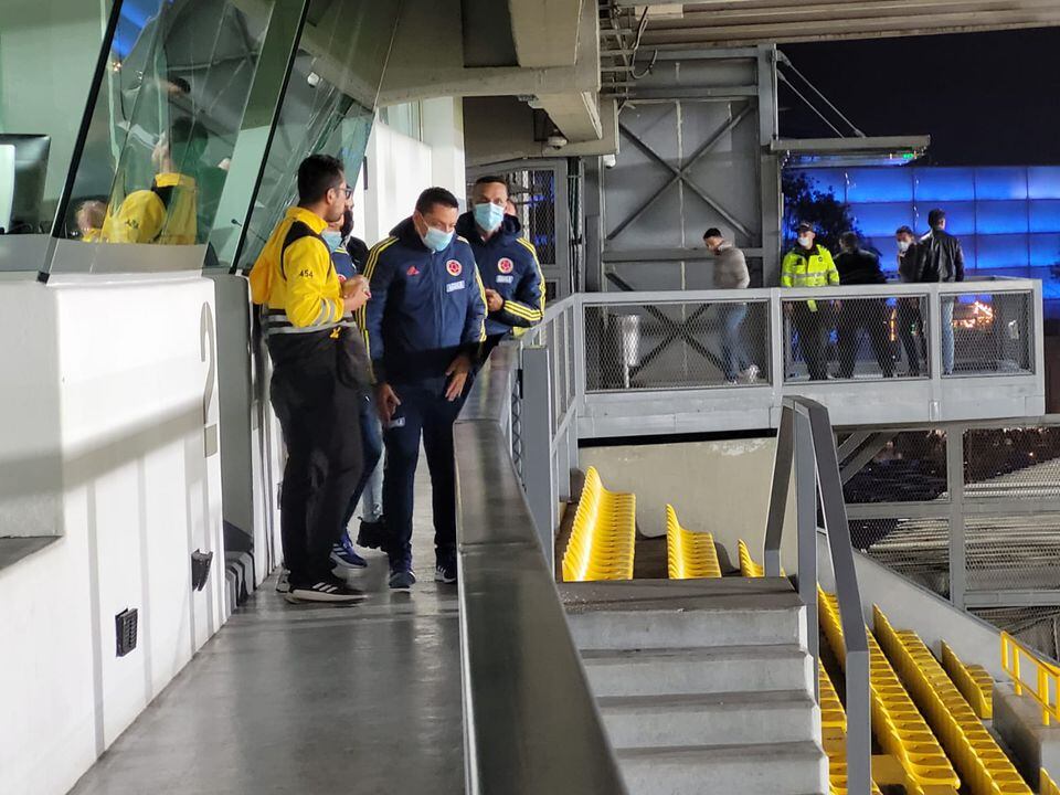 El entrenador actual de Colombia hizo presencia en El Campín.