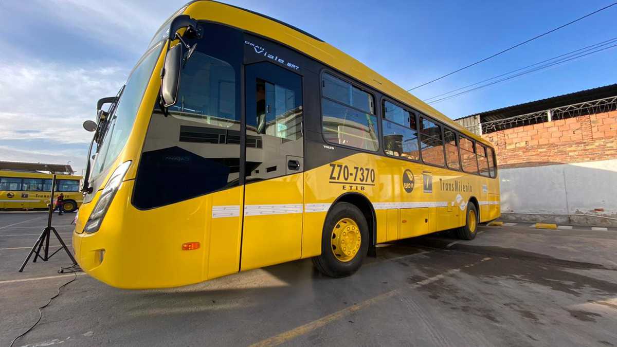 Nuevos buses Euro VI de TransMilenio