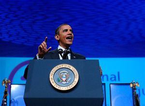 Presidente de Estados Unidos, Barack Obama. 