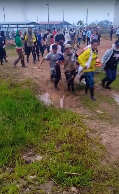 Crítica situación en Caquetá: un policía muerto y varios heridos en medio de choques