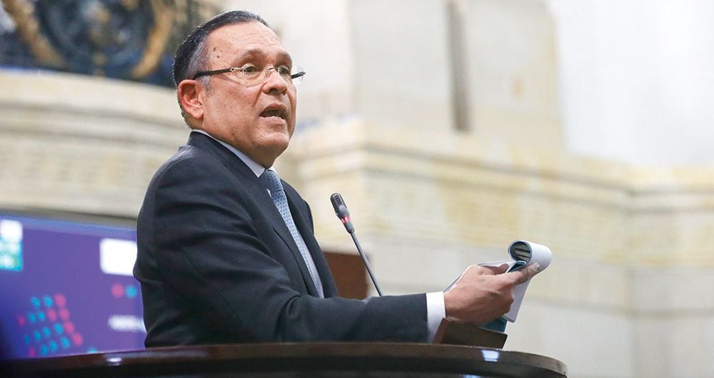 Efraín Cepeda Presidente del Partido Conservador 