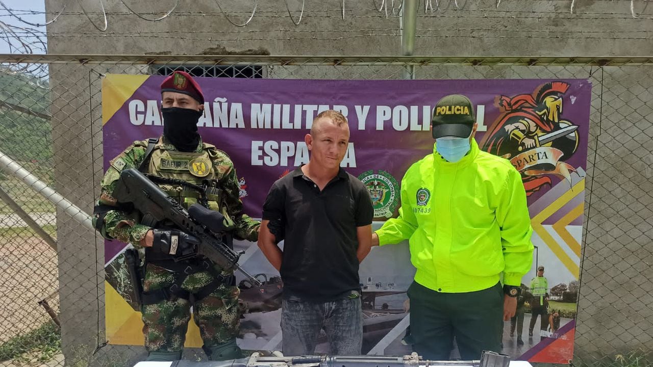 Manuel Salvador Pallares Toro, alias ‘Mono Gringo‘ capturado tras ataques a la Fuerza Pública en Norte de Santander